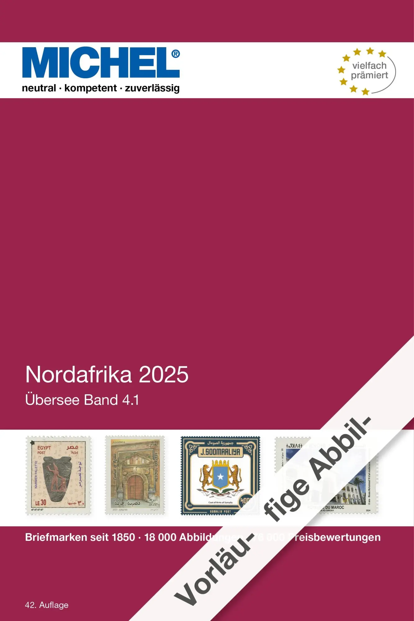 Cover: 9783954025220 | Nordafrika 2025 | Michel-Redaktion | Buch | 1038 S. | Deutsch | 2025