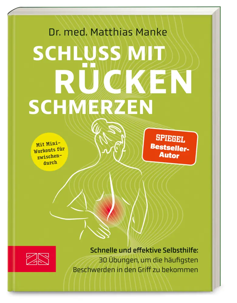 Cover: 9783965845220 | Schluss mit Rückenschmerzen | Matthias Manke | Taschenbuch | 144 S.