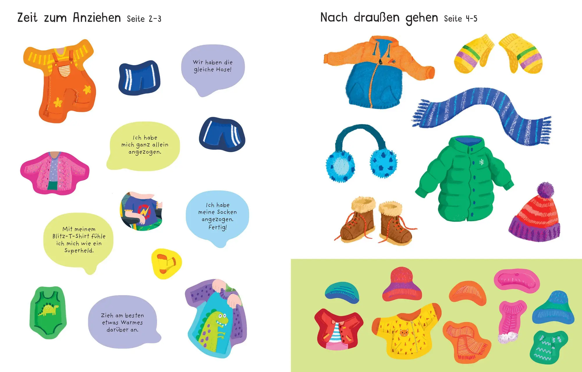 Bild: 9781035705320 | Mein erstes Stickerbuch: Ich ziehe mich an | Jessica Greenwell | Buch
