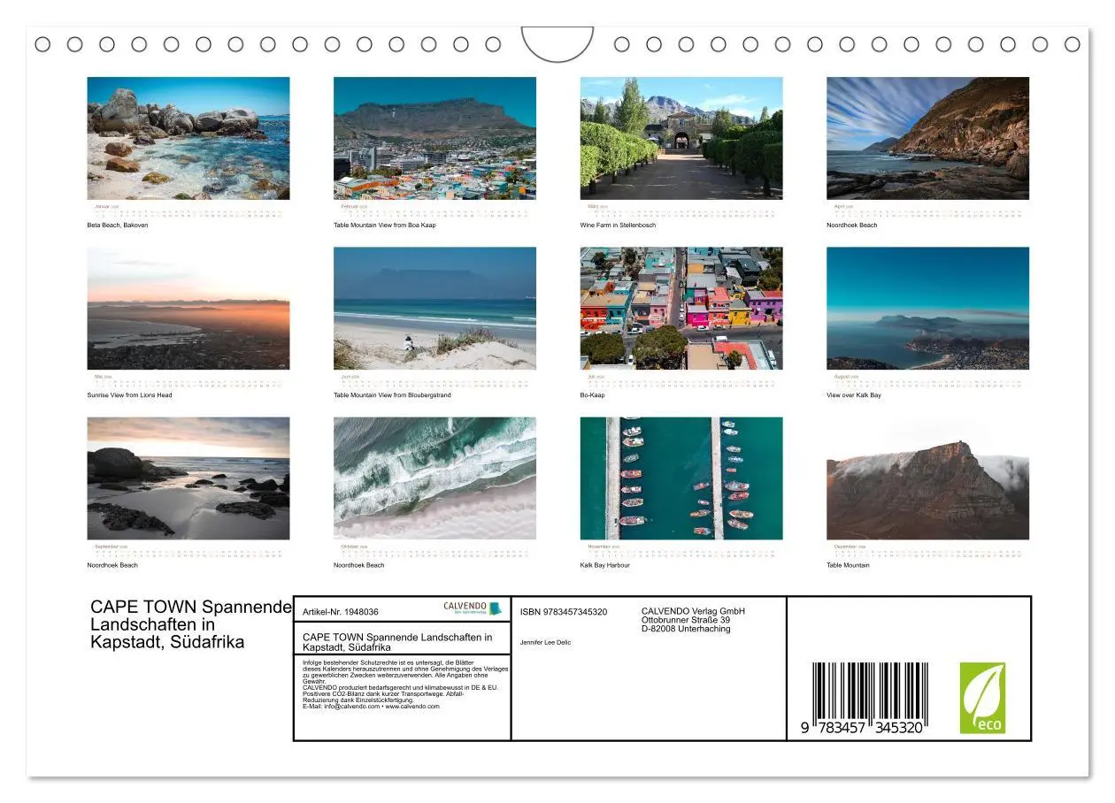 Bild: 9783457345320 | CAPE TOWN Spannende Landschaften in Kapstadt, Südafrika...