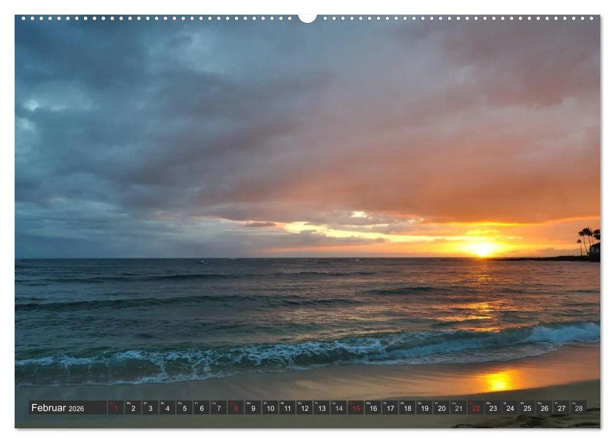 Bild: 9783516125320 | Sonne, Meer und Wolken (Wandkalender 2026 DIN A2 quer), CALVENDO...