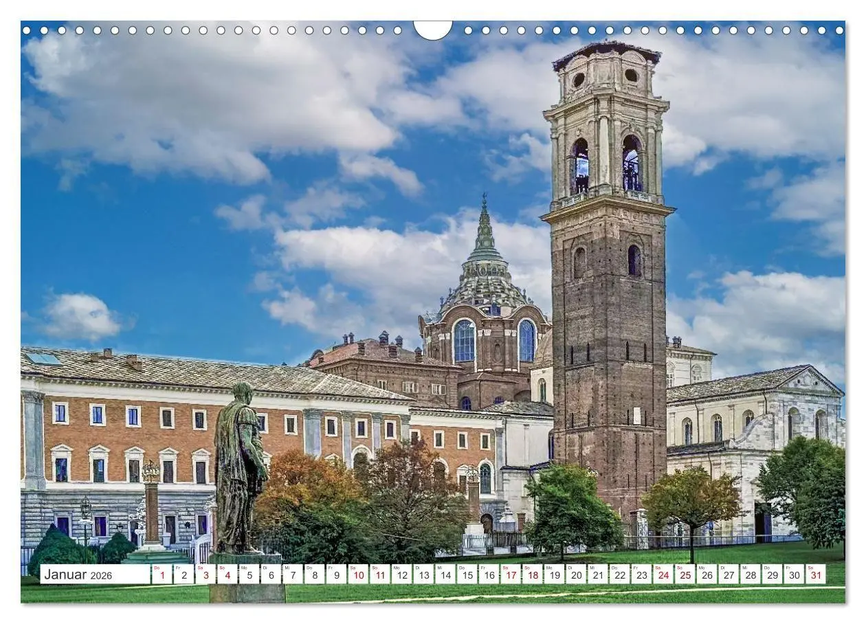 Bild: 9783516745320 | Turin - Zwischen Kaffeehäusern und Königsschlössern (Wandkalender...