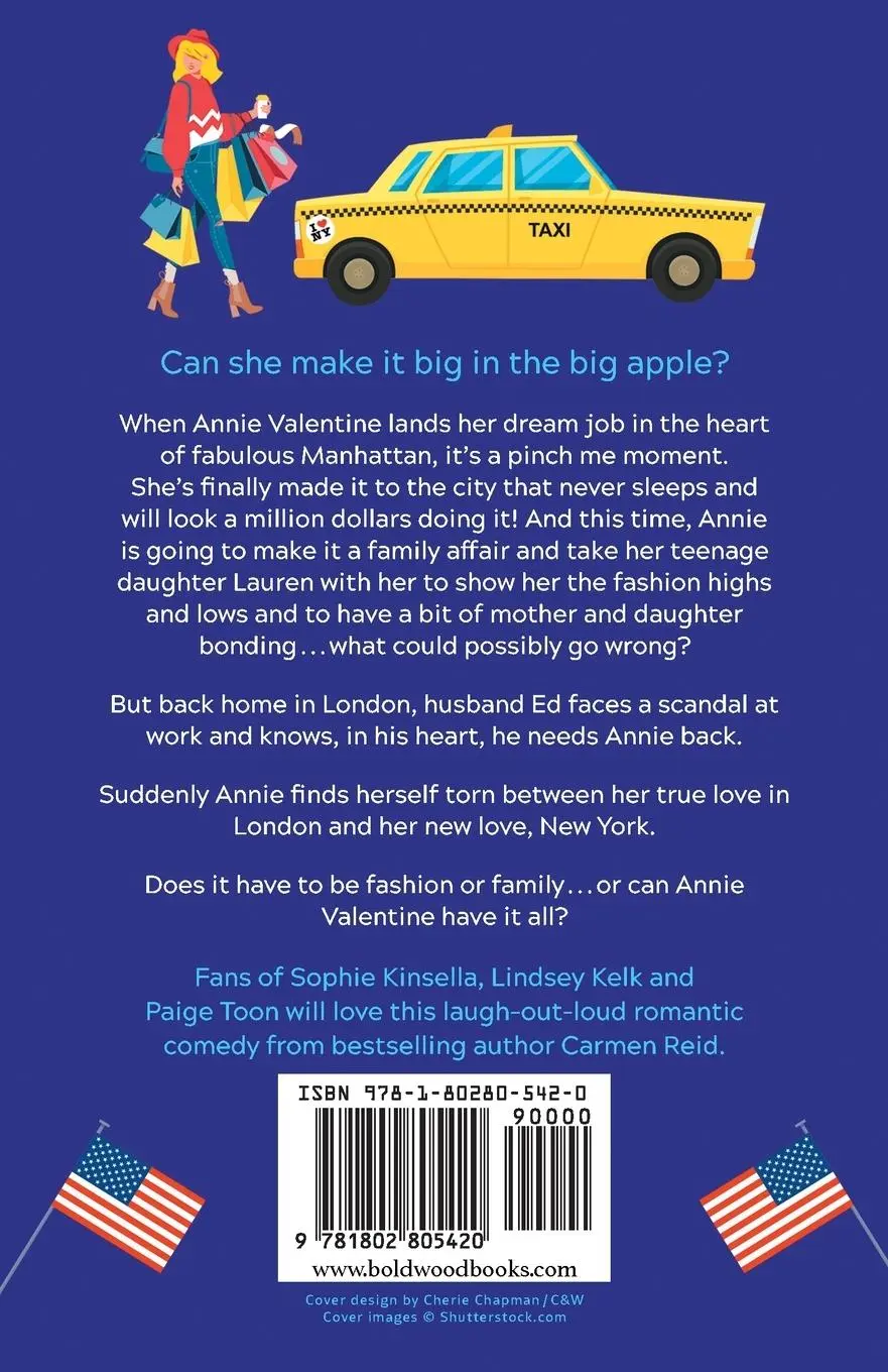 Rückseite: 9781802805420 | New York Valentine | Carmen Reid | Taschenbuch | Englisch | 2023