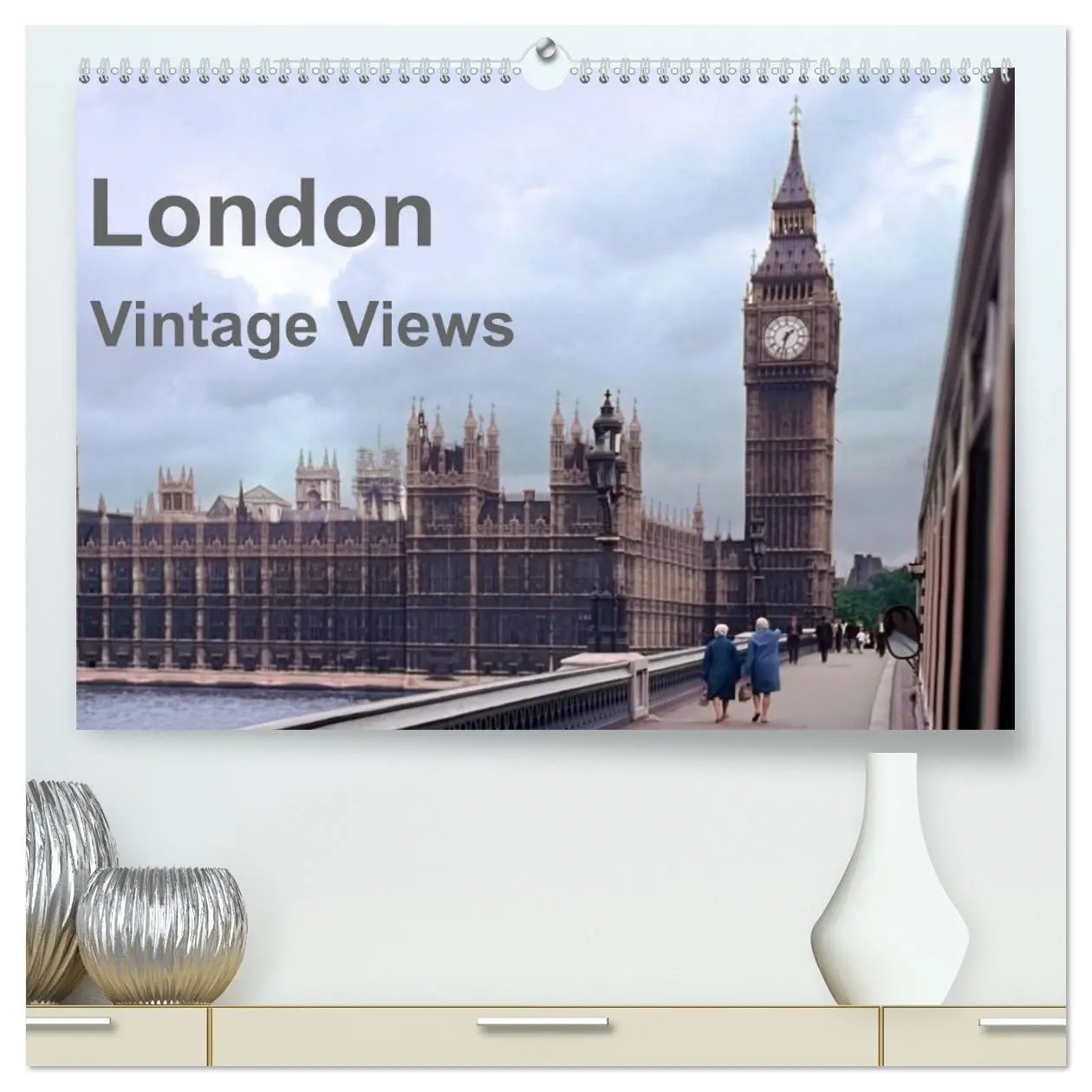 Cover: 9783457715420 | London - Vintage Views (hochwertiger Premium Wandkalender 2026 DIN...