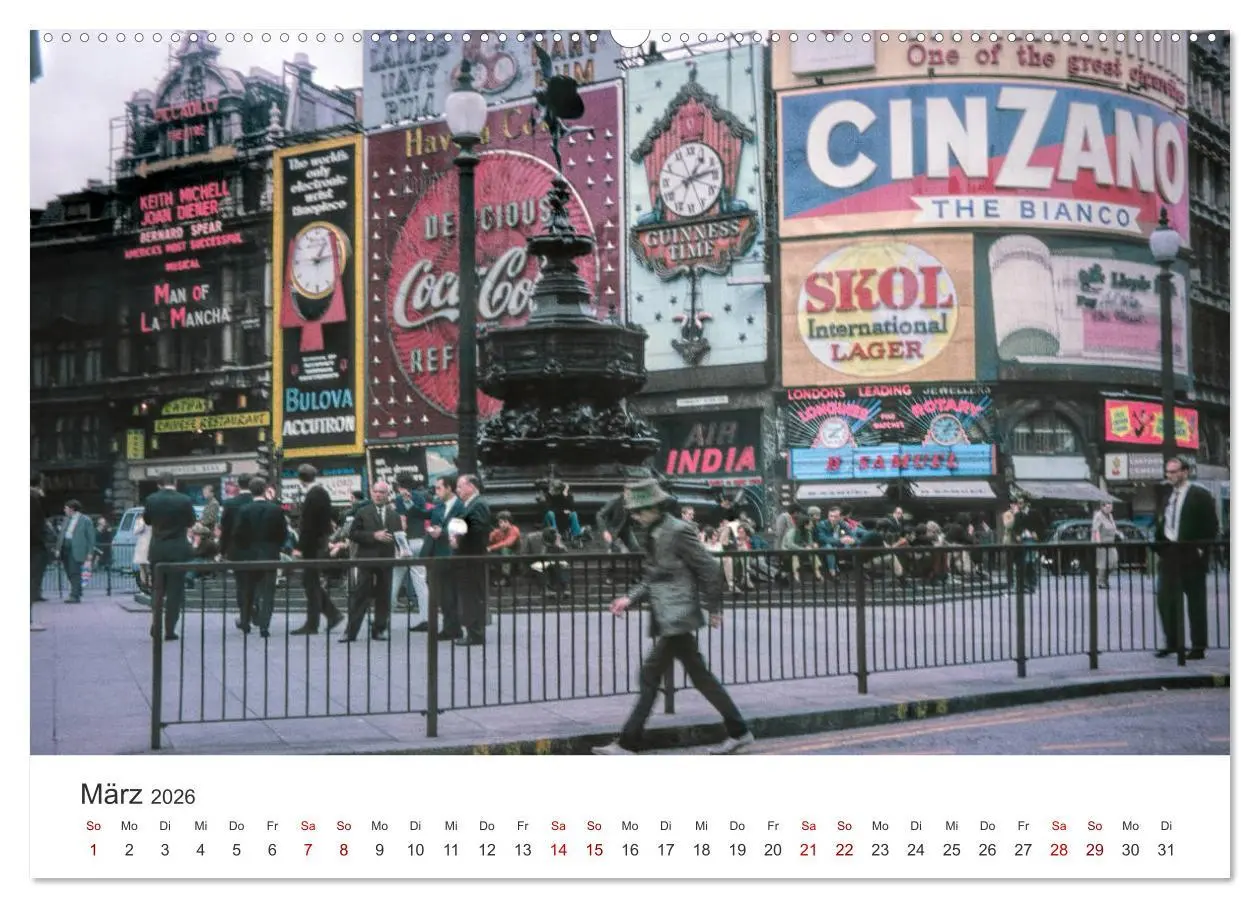 Bild: 9783457715420 | London - Vintage Views (hochwertiger Premium Wandkalender 2026 DIN...