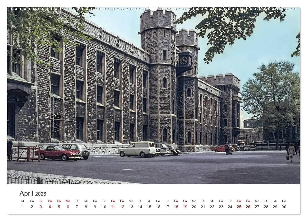Bild: 9783457715420 | London - Vintage Views (hochwertiger Premium Wandkalender 2026 DIN...