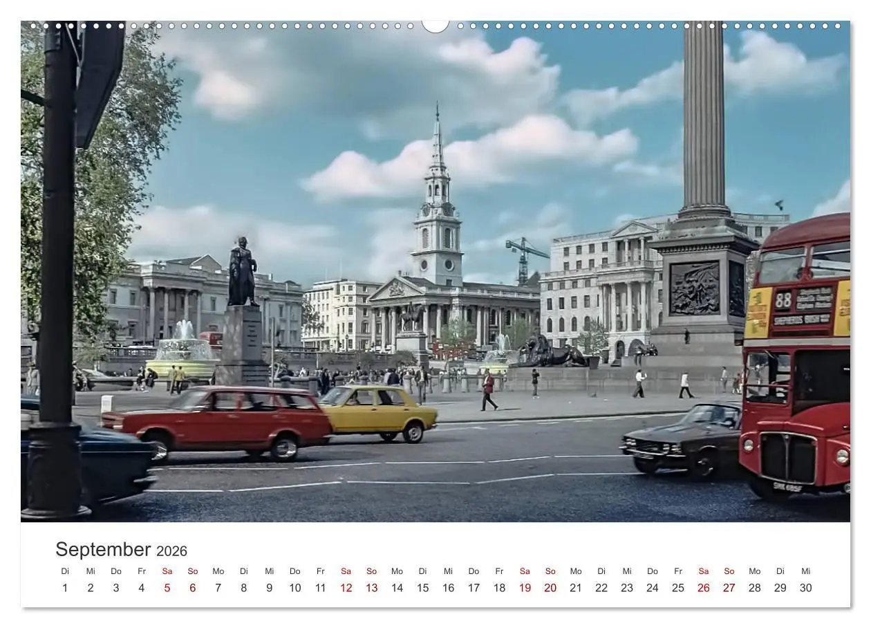 Bild: 9783457715420 | London - Vintage Views (hochwertiger Premium Wandkalender 2026 DIN...