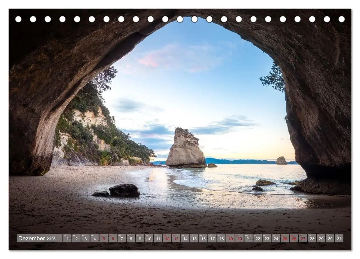 Bild: 9783516735420 | Natürlich Neuseeland (Tischkalender 2026 DIN A5 quer), CALVENDO...