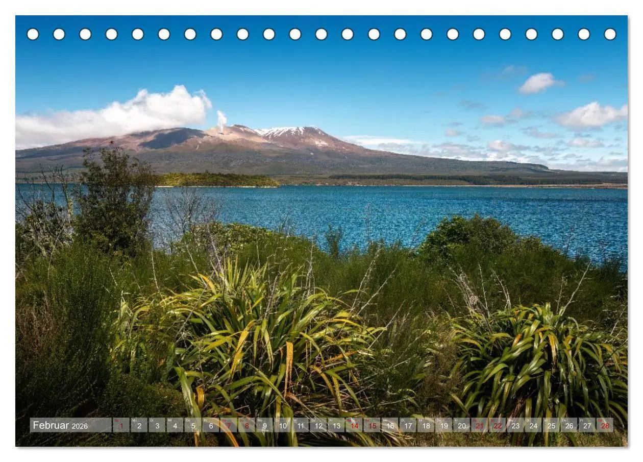 Bild: 9783516735420 | Natürlich Neuseeland (Tischkalender 2026 DIN A5 quer), CALVENDO...