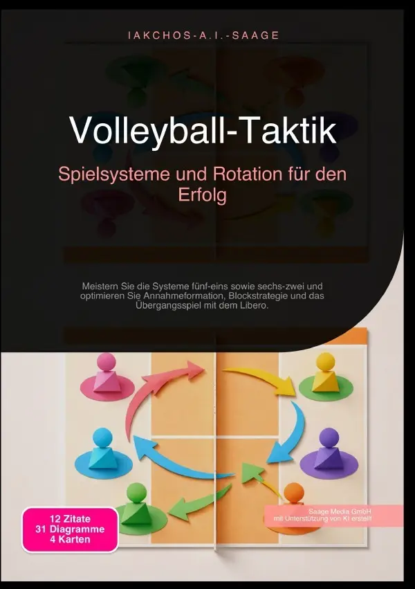Cover: 9783565245420 | Volleyball-Taktik: Spielsysteme und Rotation für den Erfolg | Saage
