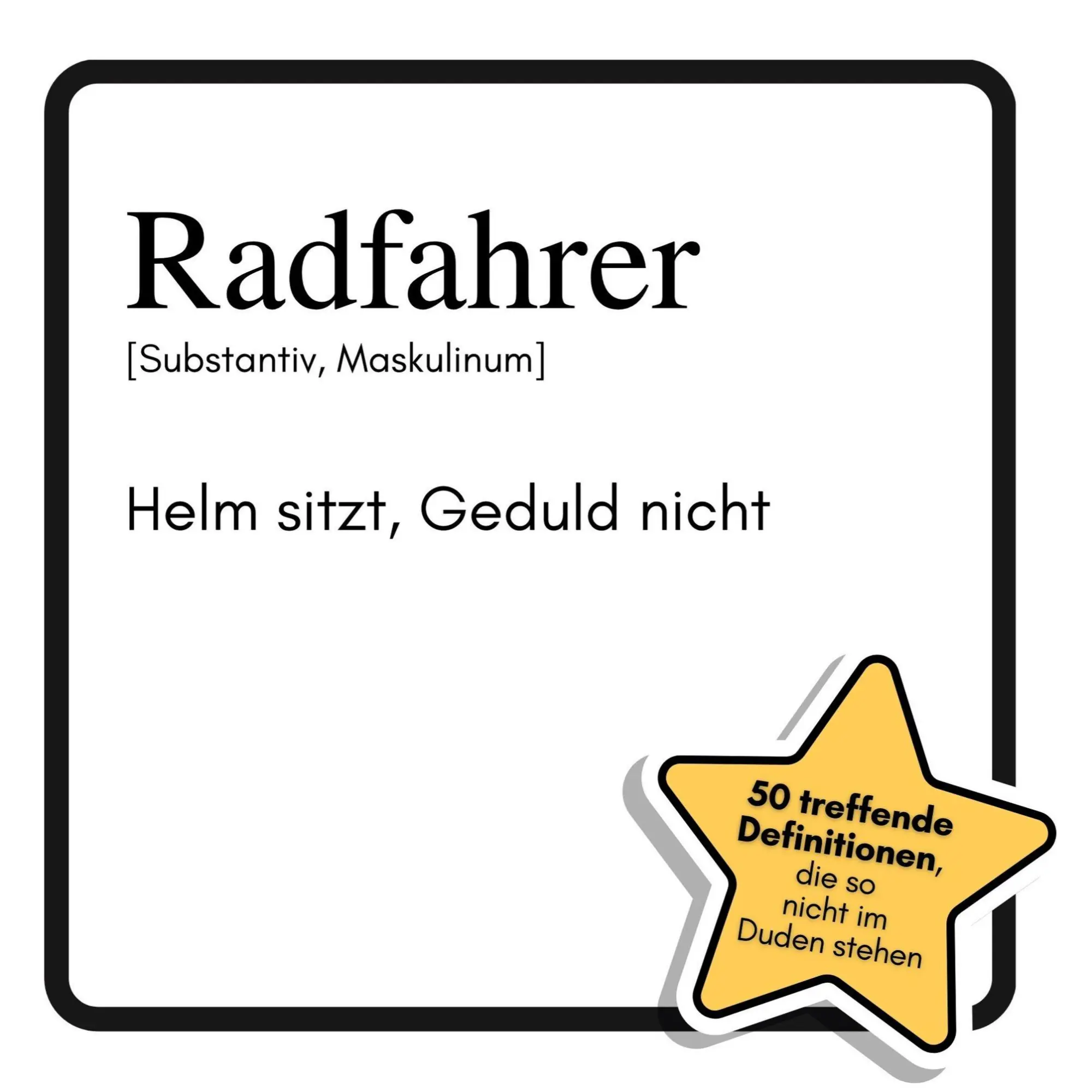 Cover: 9783695315420 | Radfahrer | Helm sitzt, Geduld nicht | Sophia Lehmann | Taschenbuch