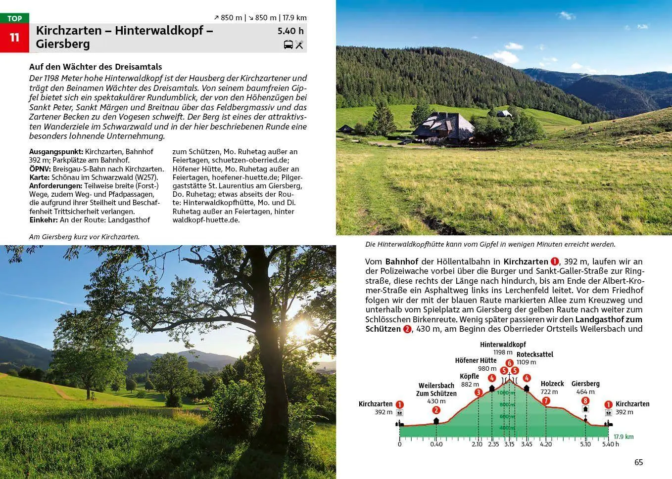 Bild: 9783763315420 | ROTHER Wanderführer Schwarzwald Süd: zwischen Freiburg und Basel....
