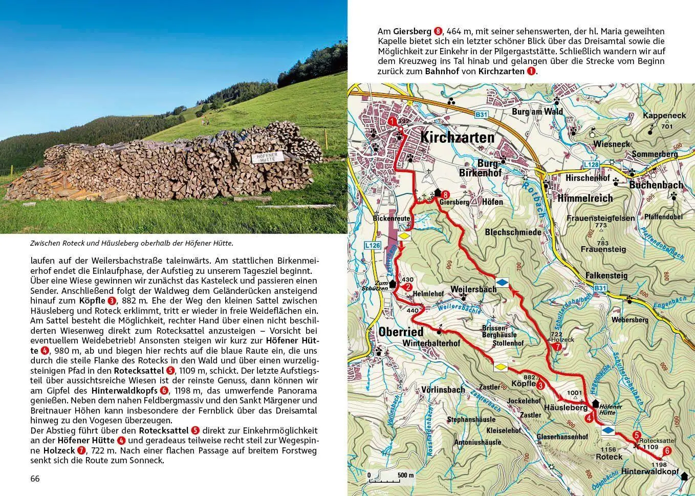 Bild: 9783763315420 | ROTHER Wanderführer Schwarzwald Süd: zwischen Freiburg und Basel....
