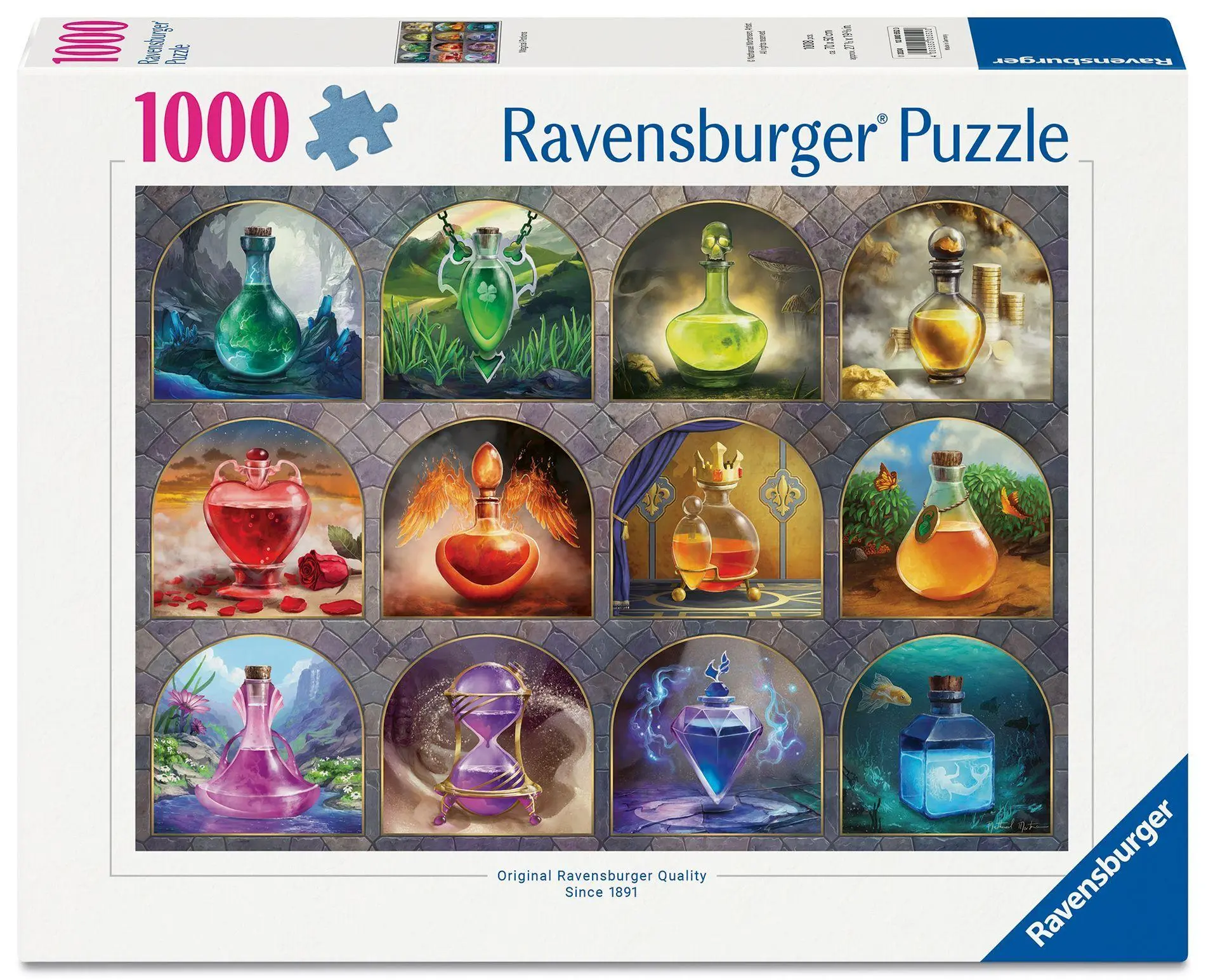 Cover: 4005555005520 | Erwachsenenpuzzle 1000 Teile - Zaubertränke | Spiel | 12000552 | 2026
