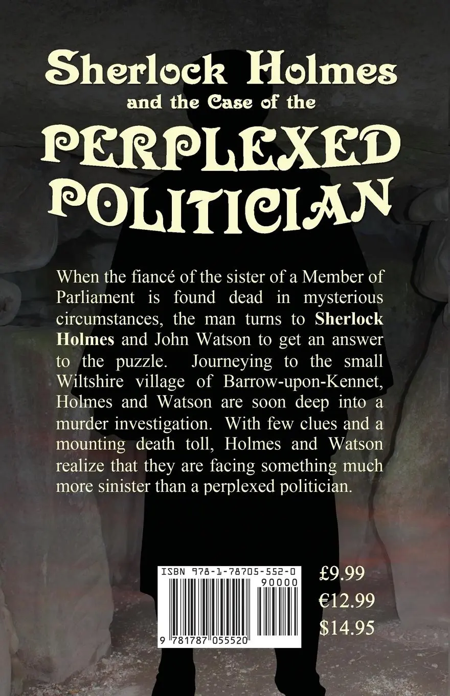 Rückseite: 9781787055520 | Sherlock Holmes and The Case of The Perplexed Politician | Walsh