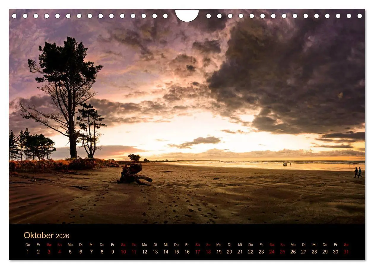 Bild: 9783457255520 | Südseetraum Neuseeland (Wandkalender 2026 DIN A4 quer), CALVENDO...