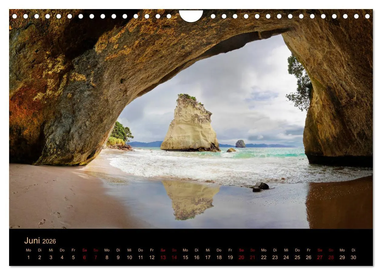 Bild: 9783457255520 | Südseetraum Neuseeland (Wandkalender 2026 DIN A4 quer), CALVENDO...