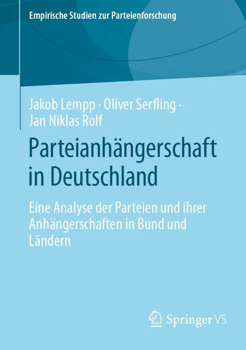 Cover: 9783658395520 | Parteianhängerschaft in Deutschland | Jakob Lempp (u. a.) | Buch | xi