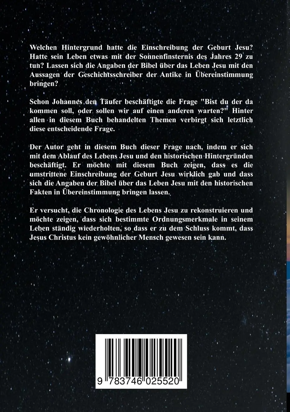 Rückseite: 9783746025520 | Als die Zeit erfüllt war | Dieter Büttner | Taschenbuch | 404 S.
