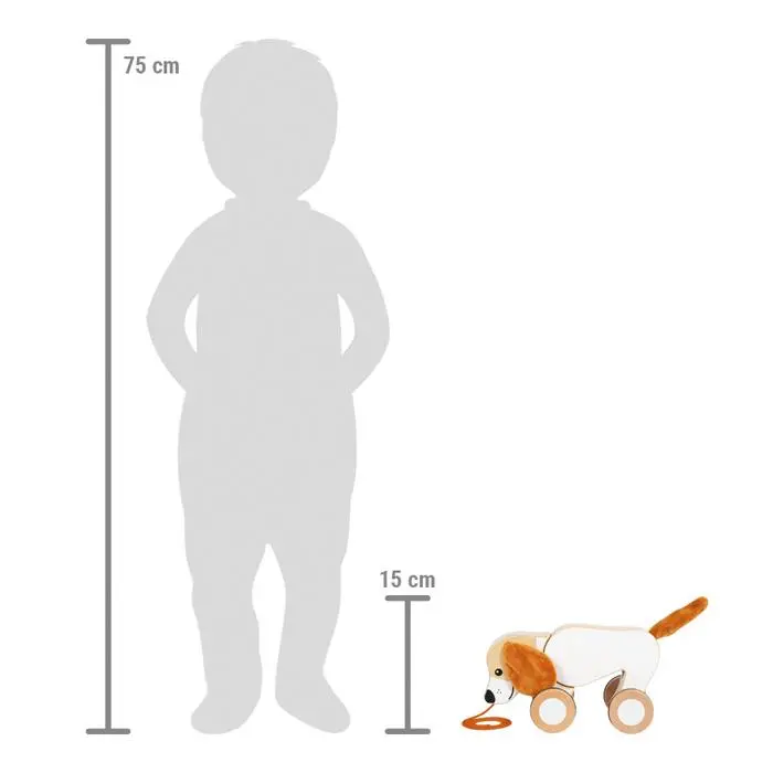 Bild: 4020972125620 | Nachziehtier Hund mit Knisterohren | 12562 | Deutsch | 2025