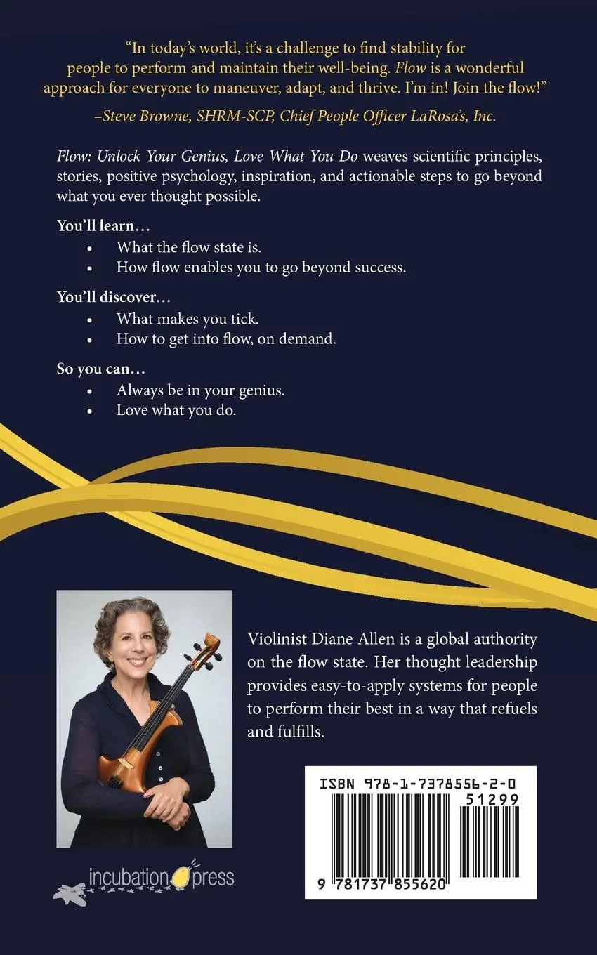 Rückseite: 9781737855620 | Flow | Unlock Your Genius, Love What You Do | Diane Allen | Buch