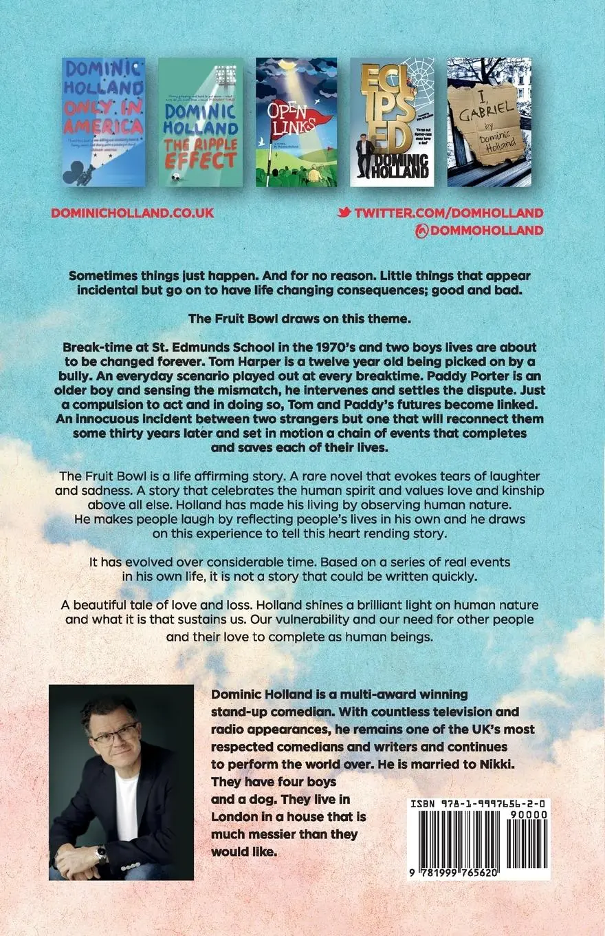 Rückseite: 9781999765620 | The Fruit Bowl | Dominic Holland | Taschenbuch | Englisch | 2020