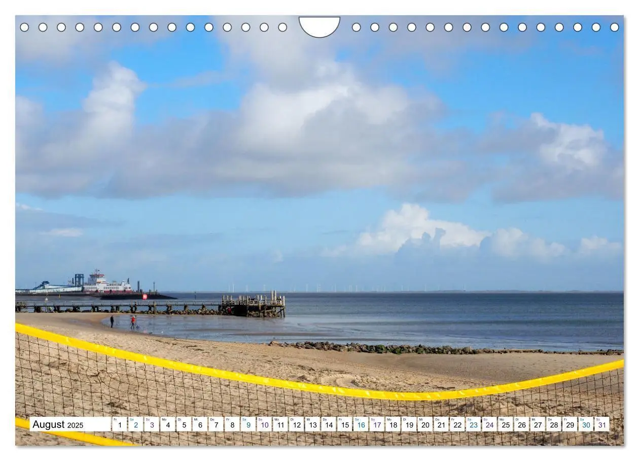 Bild: 9783383995620 | Föhr - Wasser Landschaft Wind und Meer (Wandkalender 2025 DIN A4...