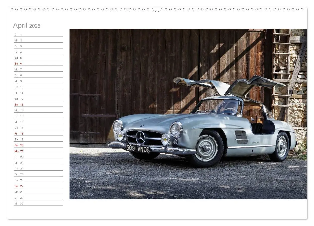 Bild: 9783435535620 | 300 SL Collectors Edition 2 (Wandkalender 2025 DIN A2 quer),...