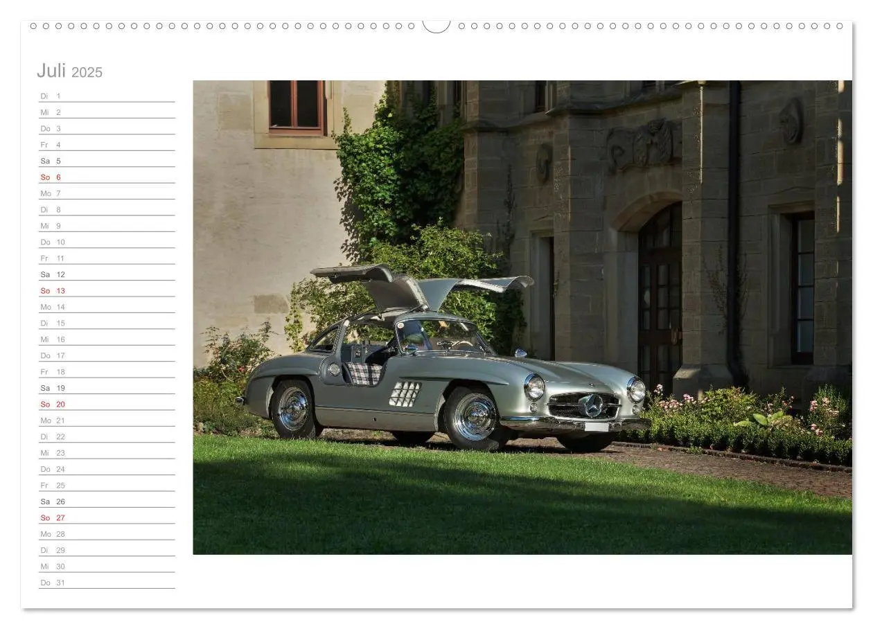 Bild: 9783435535620 | 300 SL Collectors Edition 2 (Wandkalender 2025 DIN A2 quer),...
