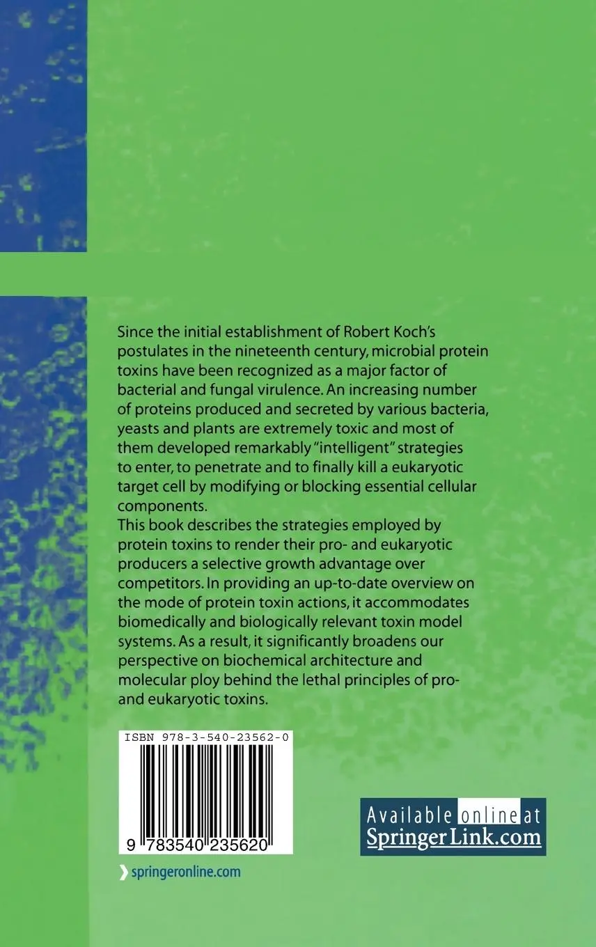 Rückseite: 9783540235620 | Microbial Protein Toxins | Raffael Schaffrath (u. a.) | Buch | xiv