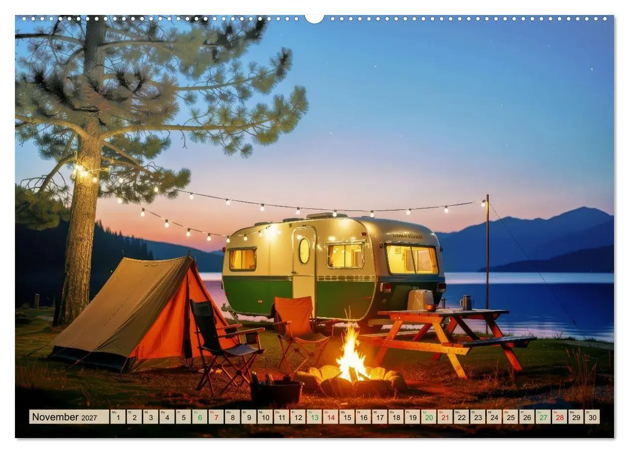 Bild: 9783569975620 | Wohnwagen-Freiheit (hochwertiger Premium Wandkalender 2027 DIN A2...