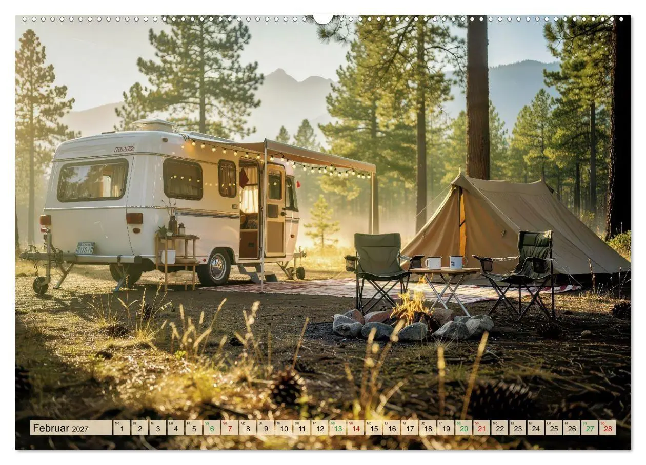 Bild: 9783569975620 | Wohnwagen-Freiheit (hochwertiger Premium Wandkalender 2027 DIN A2...
