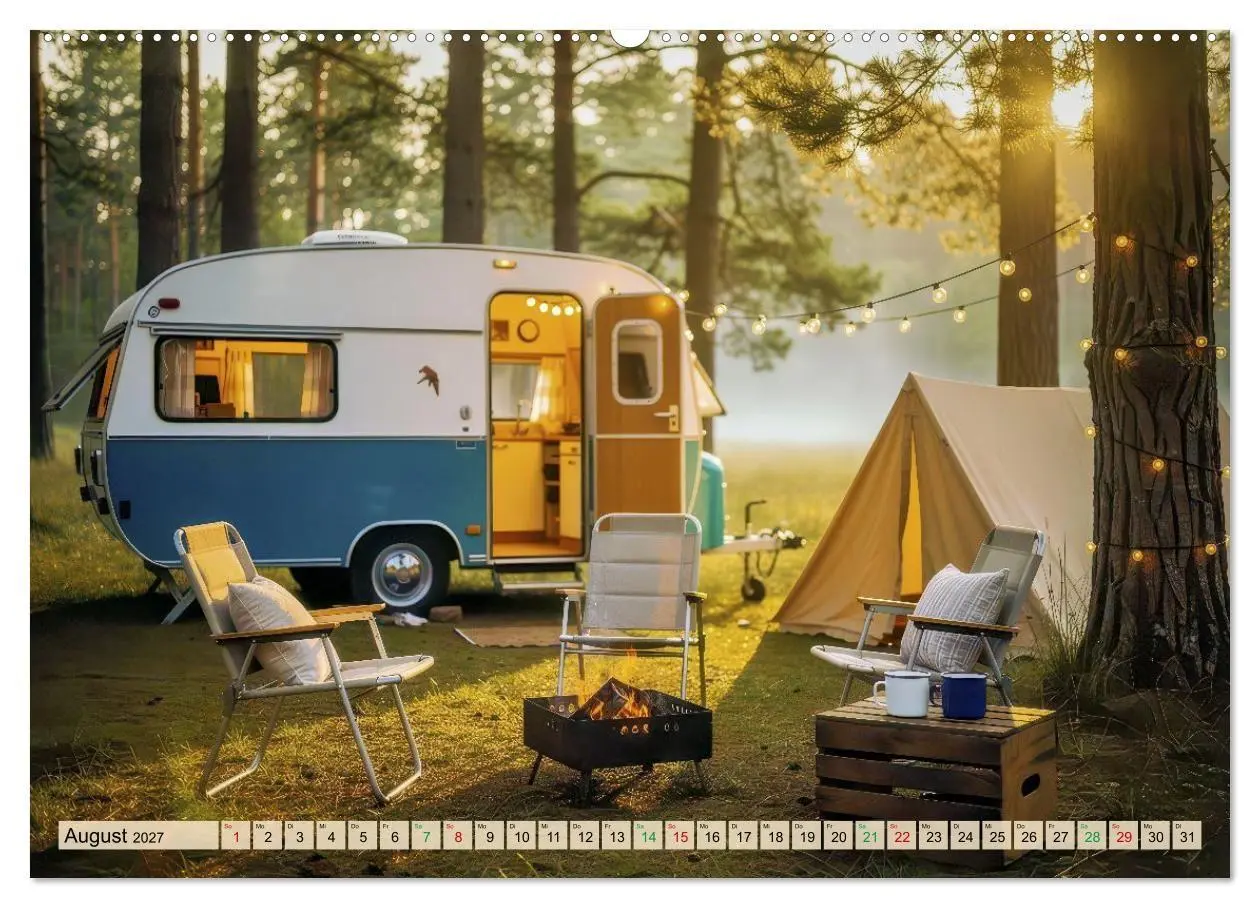 Bild: 9783569975620 | Wohnwagen-Freiheit (hochwertiger Premium Wandkalender 2027 DIN A2...