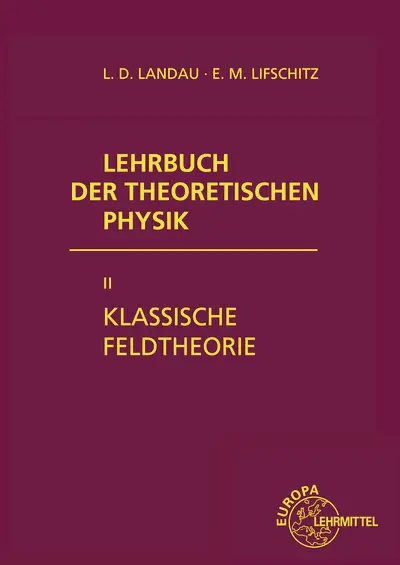 Cover: 9783808555620 | Klassische Feldtheorie | Buch | 496 S. | Deutsch | 1992
