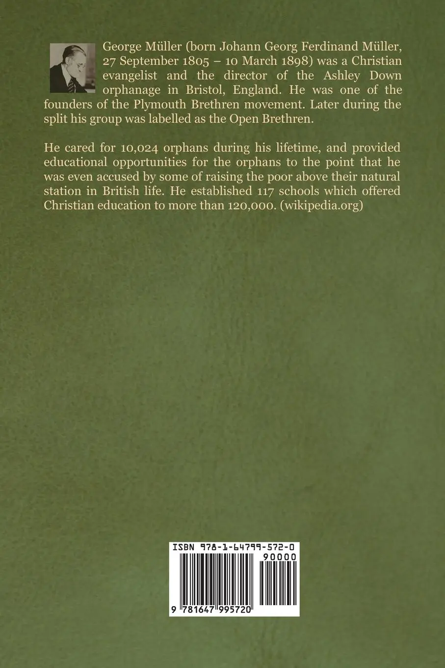 Rückseite: 9781647995720 | The Life of Trust | George Müller | Taschenbuch | Englisch | 2020