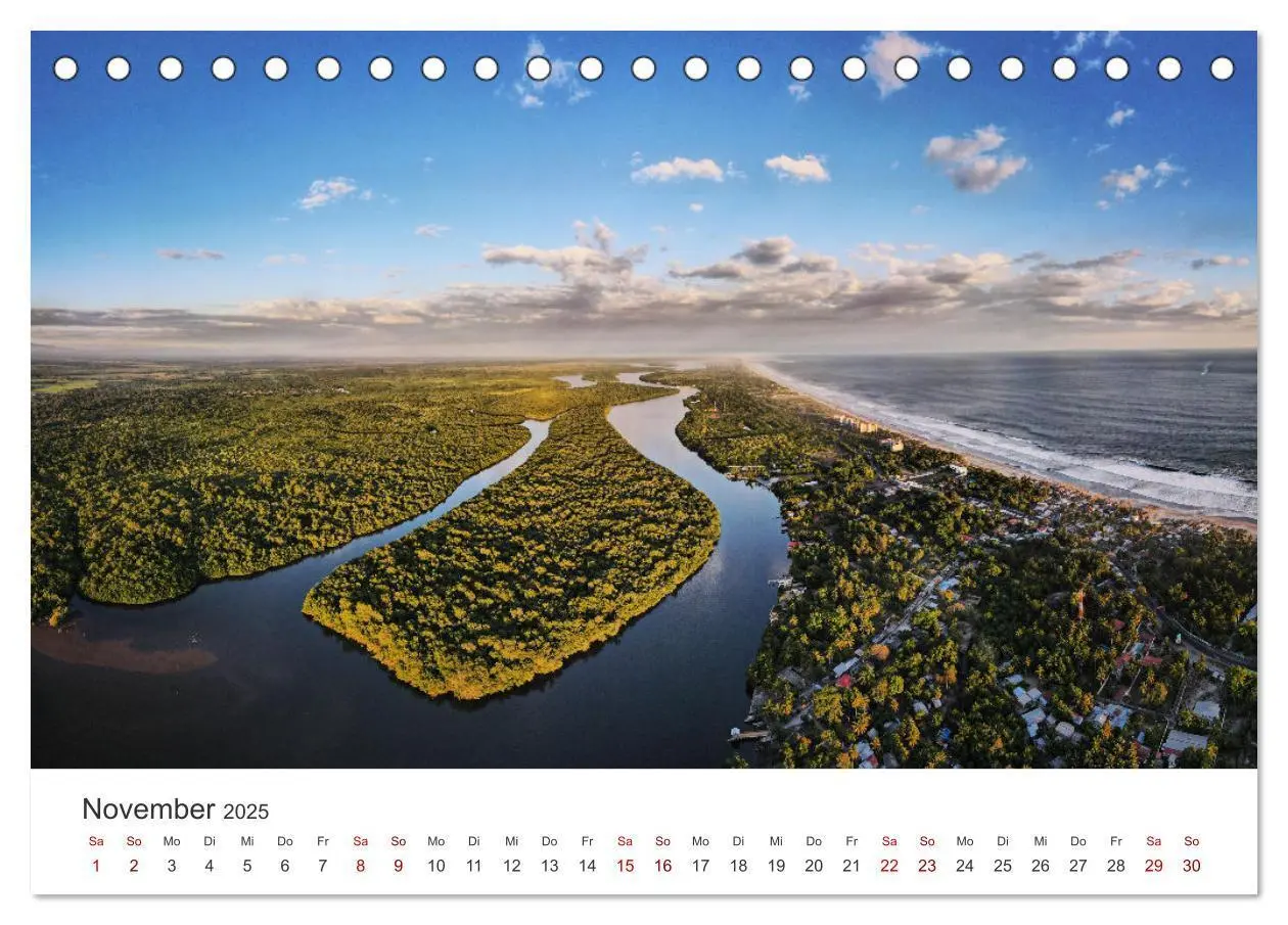 Bild: 9783383985720 | El Salvador - Unberührte und wunderschöne Natur. (Tischkalender...