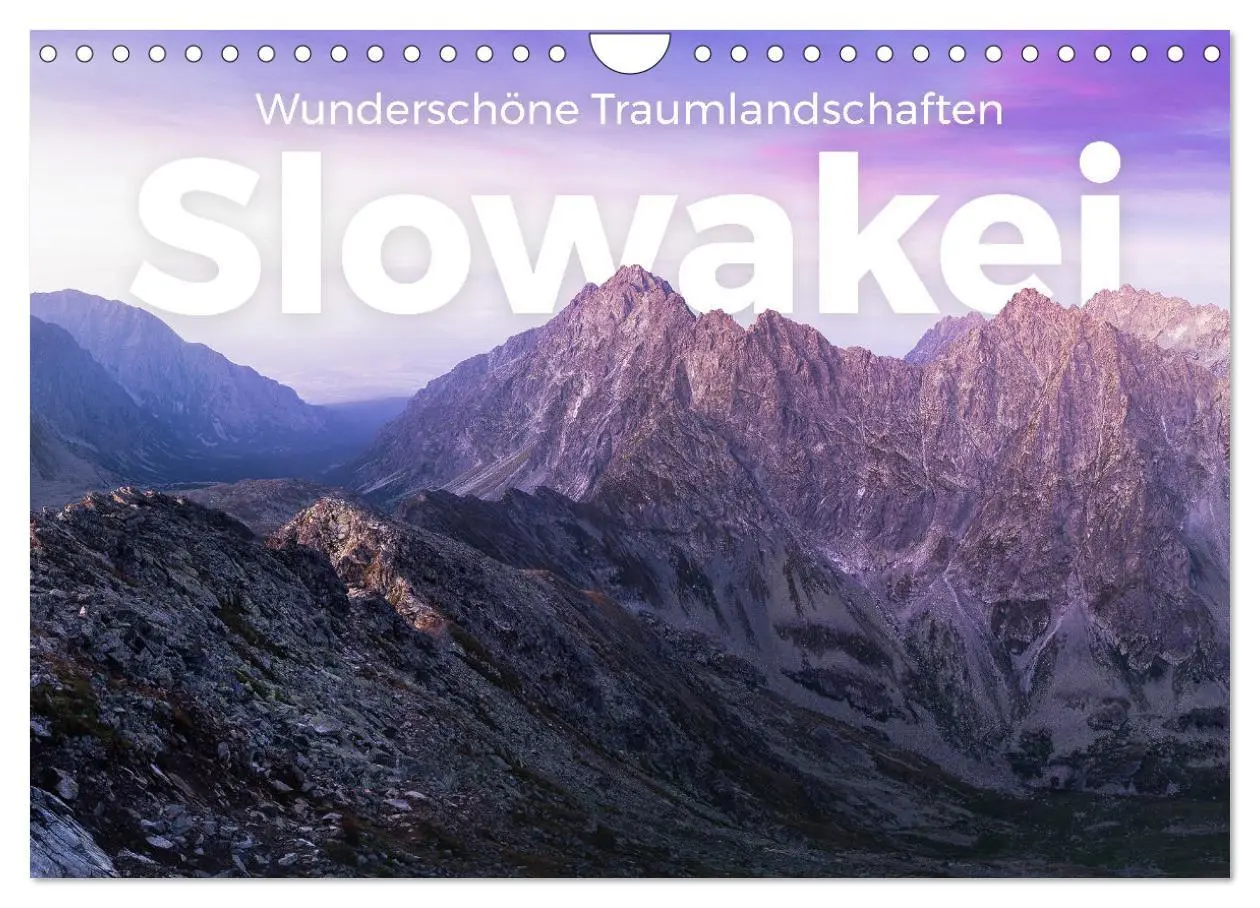 Cover: 9783457615720 | Slowakei - Wunderschöne Traumlandschaften (Wandkalender 2026 DIN A4...