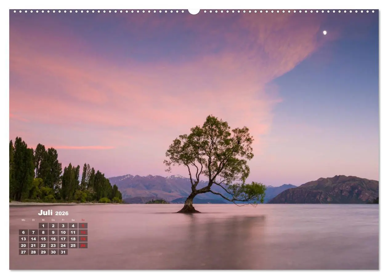 Bild: 9783457925720 | Traumland Neuseeland (Wandkalender 2026 DIN A2 quer), CALVENDO...