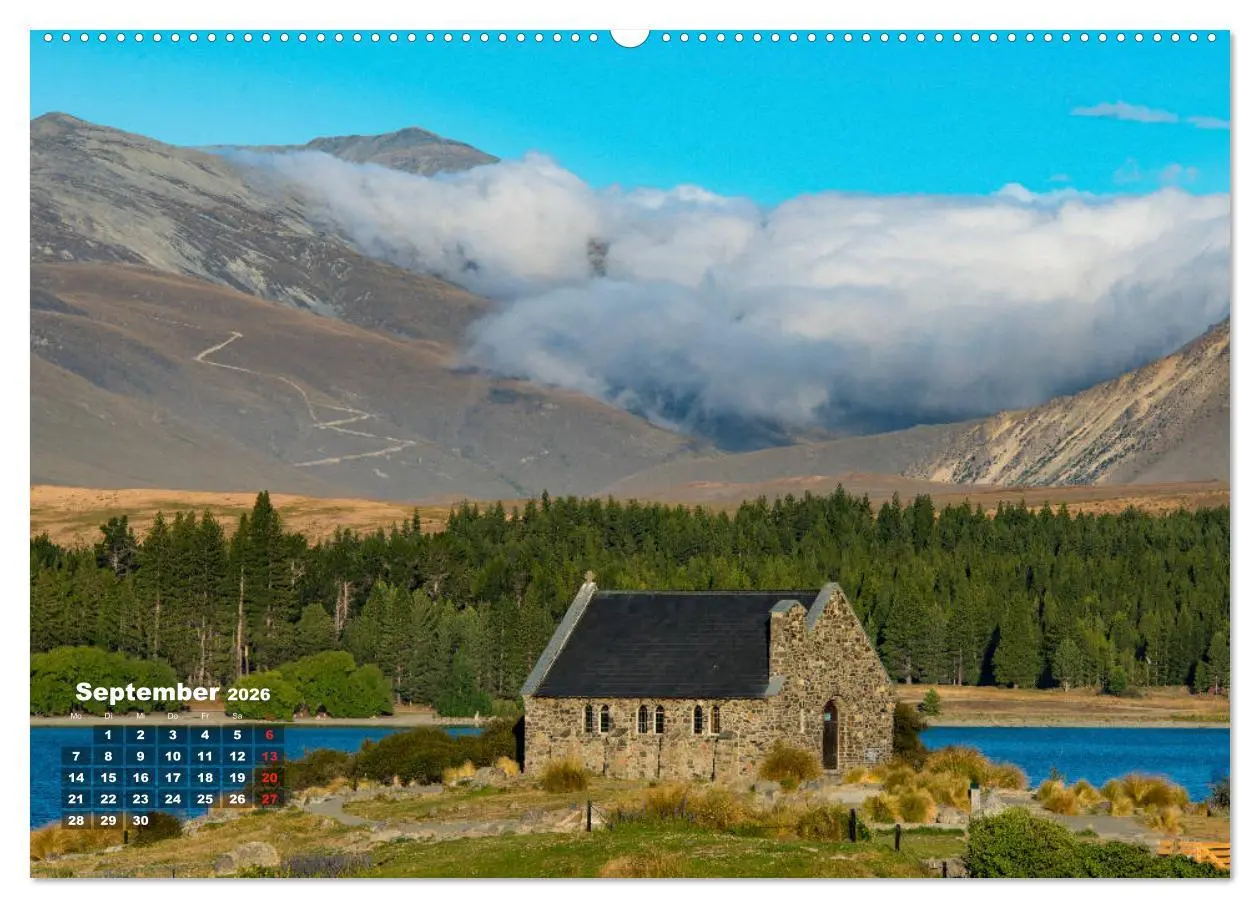 Bild: 9783457925720 | Traumland Neuseeland (Wandkalender 2026 DIN A2 quer), CALVENDO...