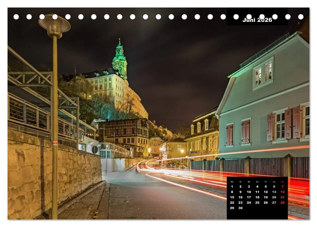 Bild: 9783516015720 | Rudolstadt - Schwarza (Tischkalender 2026 DIN A5 quer), CALVENDO...