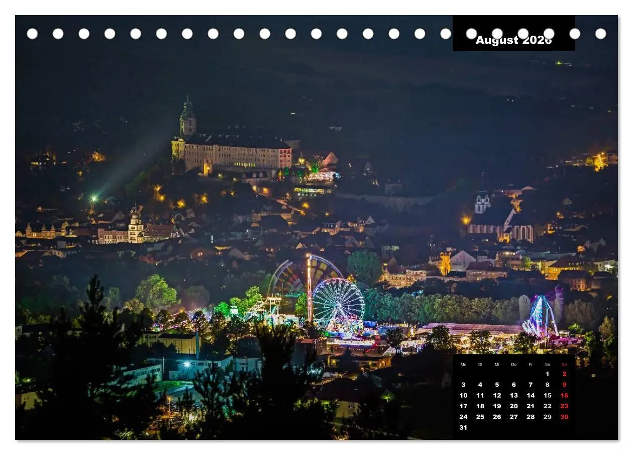 Bild: 9783516015720 | Rudolstadt - Schwarza (Tischkalender 2026 DIN A5 quer), CALVENDO...