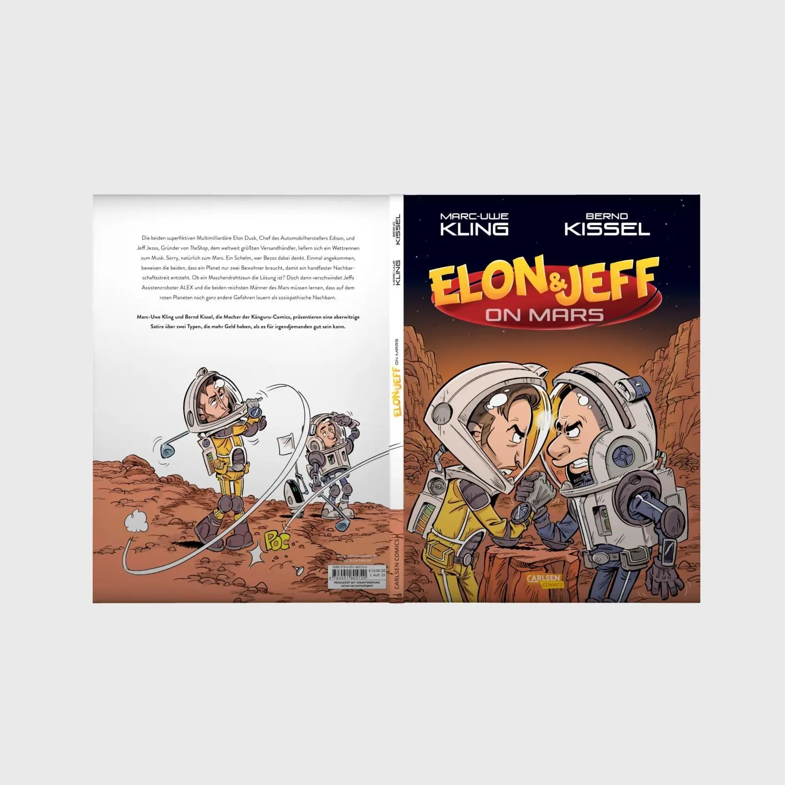 Bild: 9783551805720 | Elon &amp; Jeff on Mars | Marc-Uwe Kling | Buch | 80 S. | Deutsch | 2025