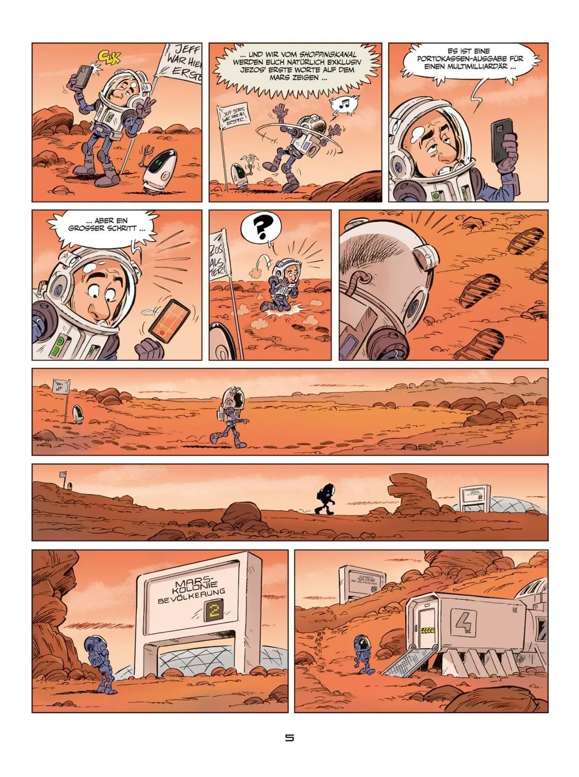 Bild: 9783551805720 | Elon &amp; Jeff on Mars | Marc-Uwe Kling | Buch | 80 S. | Deutsch | 2025