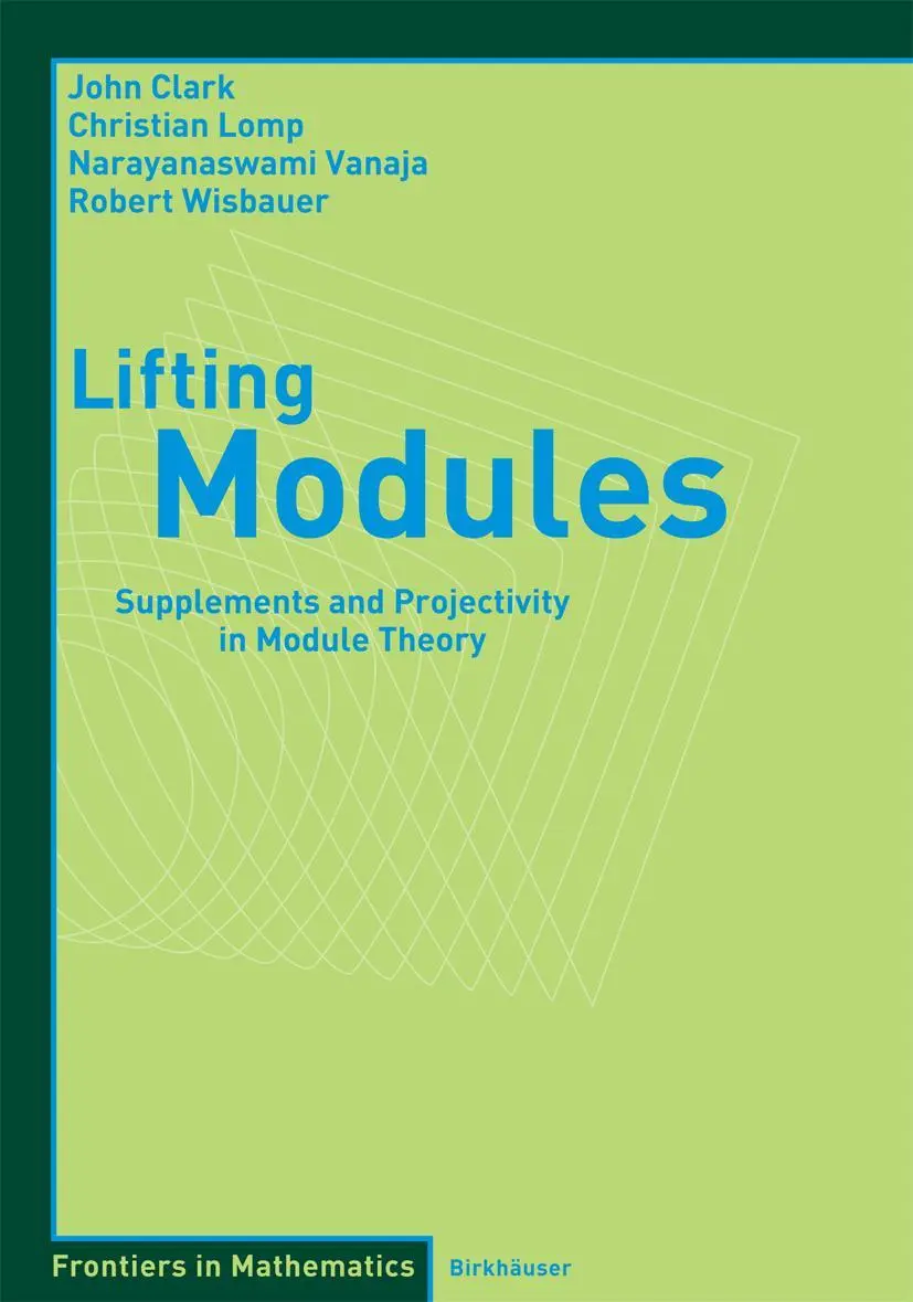 Cover: 9783764375720 | Lifting Modules | Supplements and Projectivity in Module Theory | Buch