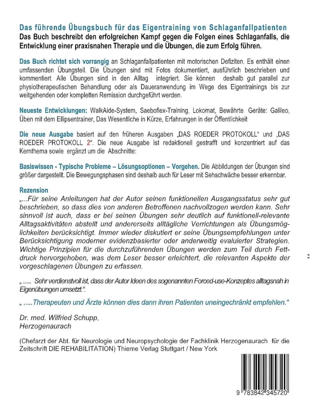 Rückseite: 9783842345720 | DAS ROEDER PROTOKOLL 3 - Basiswissen - Typische Probleme -...
