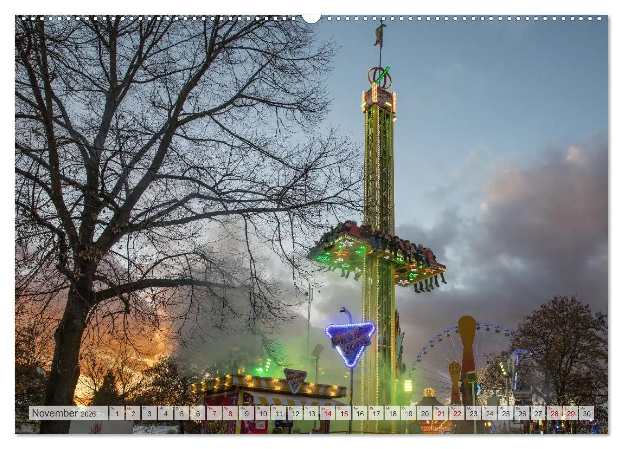 Bild: 9783457915820 | Kirmes Glück (Wandkalender 2026 DIN A2 quer), CALVENDO Monatskalender