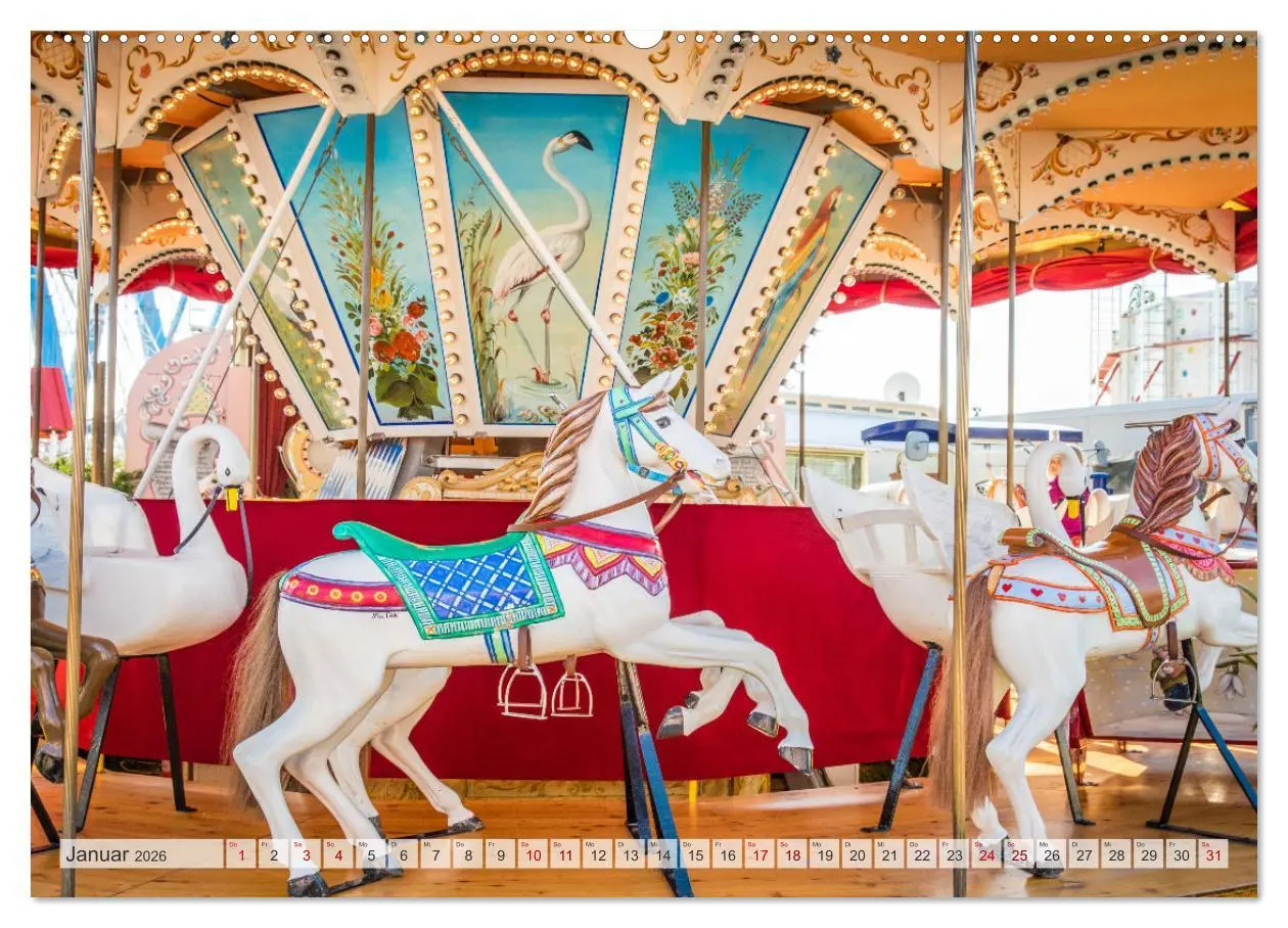 Bild: 9783457915820 | Kirmes Glück (Wandkalender 2026 DIN A2 quer), CALVENDO Monatskalender