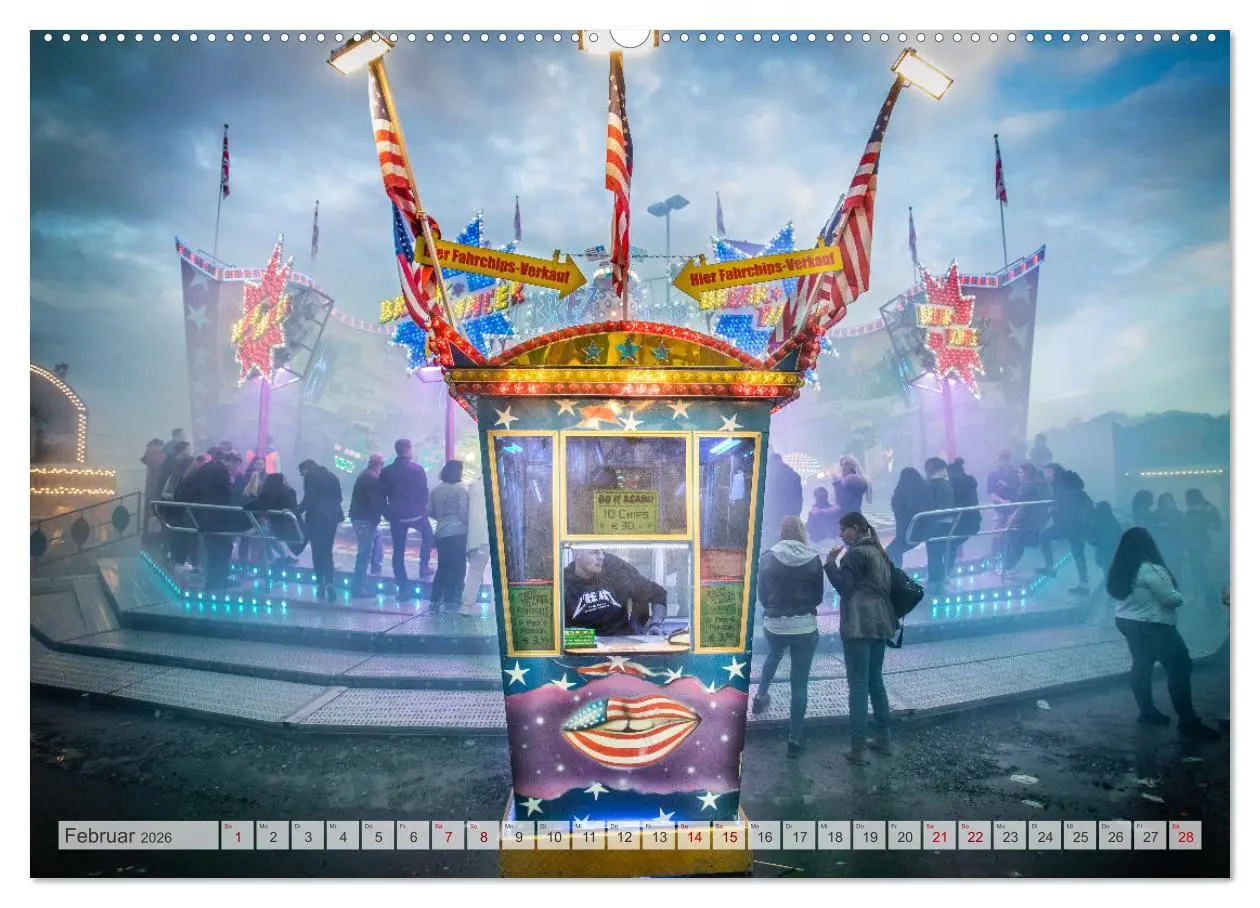 Bild: 9783457915820 | Kirmes Glück (Wandkalender 2026 DIN A2 quer), CALVENDO Monatskalender