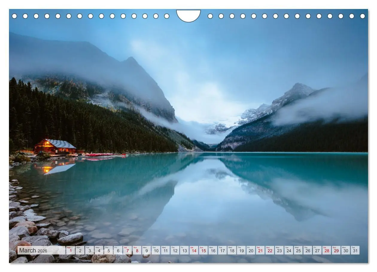 Bild: 9783516555820 | Canada - Landscapes from Banff and Jasper National parks (Wall...