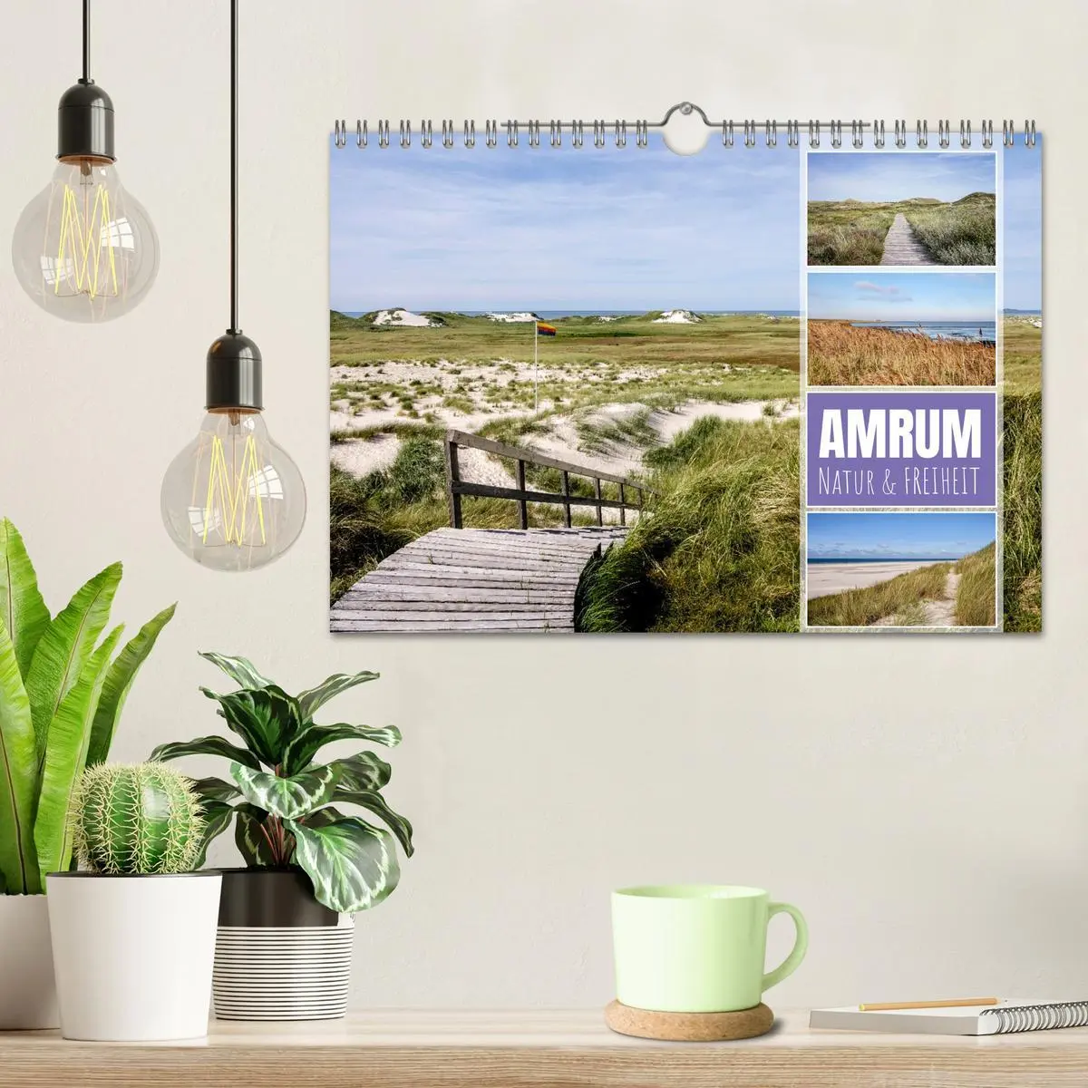 Bild: 9783516625820 | Amrum: Natur und Freiheit (Wandkalender 2026 DIN A4 quer), CALVENDO...